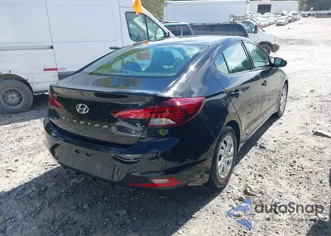2019 Hyundai Elantra Se из США, поврежденный, VIN 5NPD74LF1KH484805